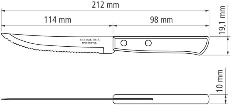 Tramontina Gaucho Steakmesser