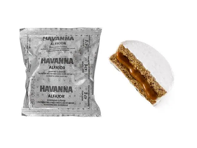 Alfajores Havanna Merengue Clásico 6 Unidades – Delicia Auténtica Argentina