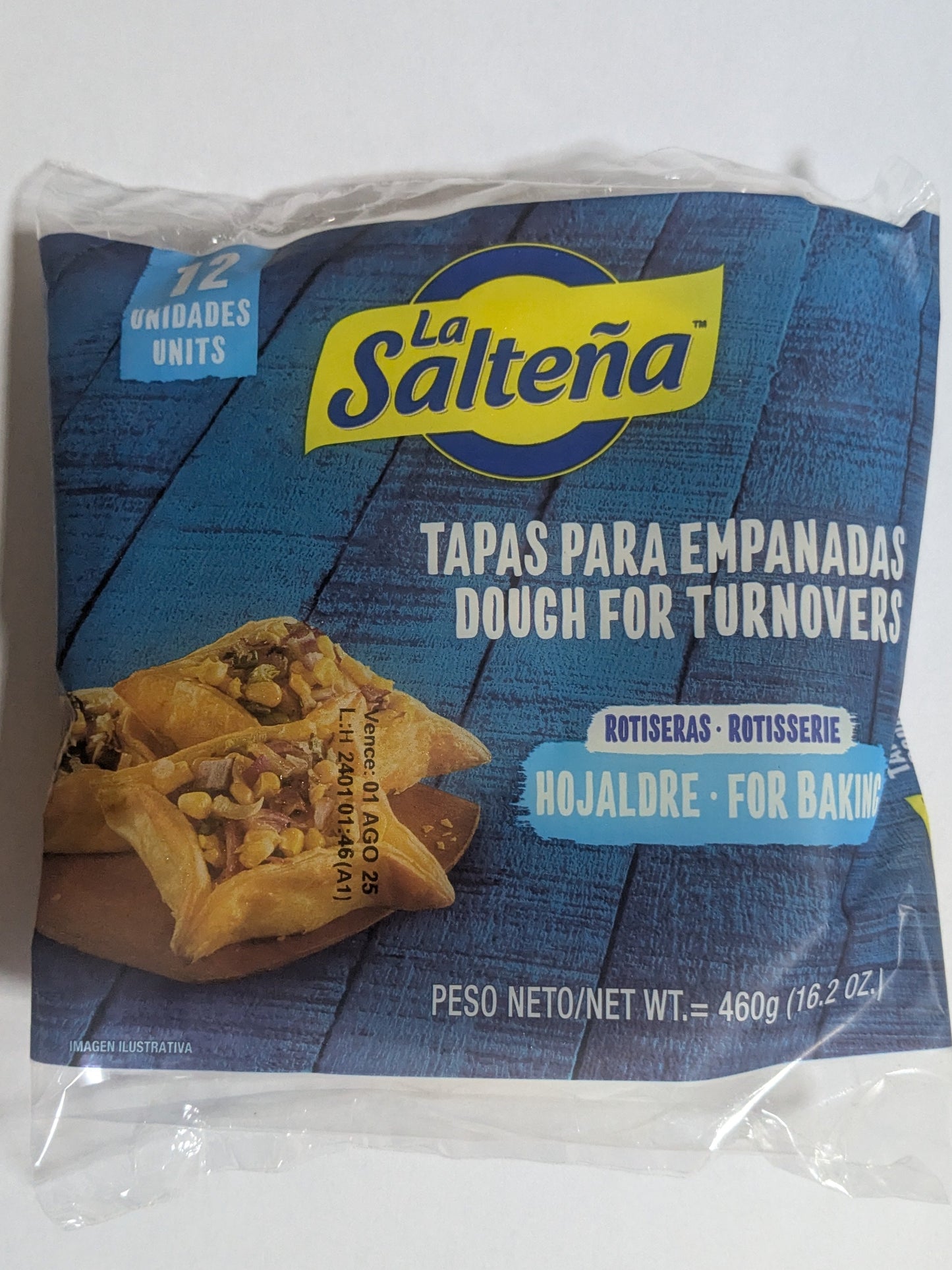 Tapas de Empanadas La Salteña Hojaldradas